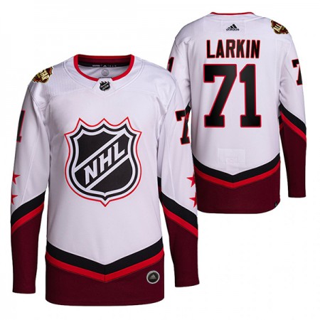 Miehille NHL Detroit Red Wings Pelipaita Dylan Larkin 71 2022 NHL All-Star Valkoinen Authentic
